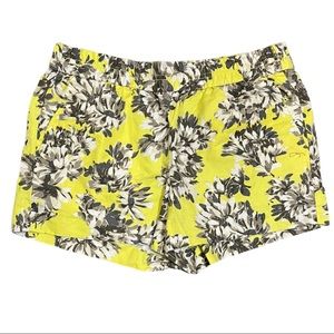 J. Crew floral shorts- size 6